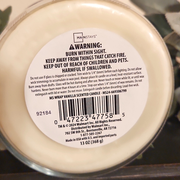 Vanilla Candle - Picture 3 of 5